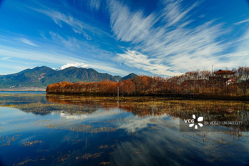 丽江拉市海图片素材