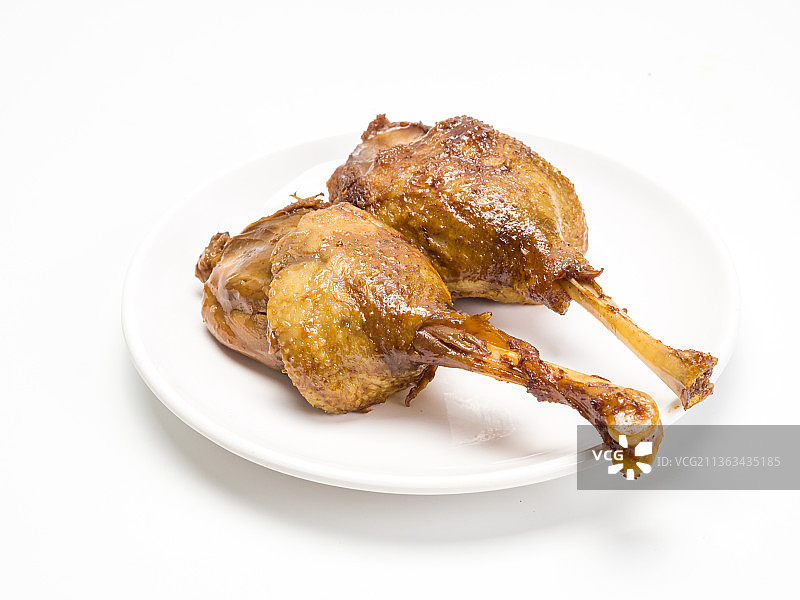 酱卤鸭腿美食卤味图片素材