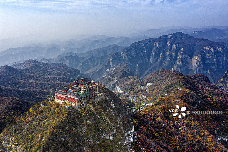 云台山茱萸峰图片素材