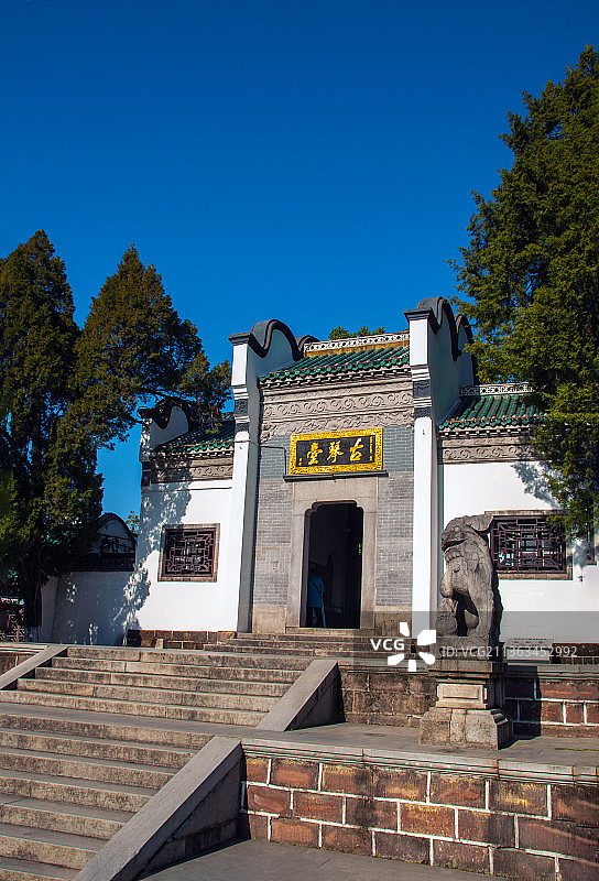 武汉汉阳琴台公园古琴台旅游景点图片素材