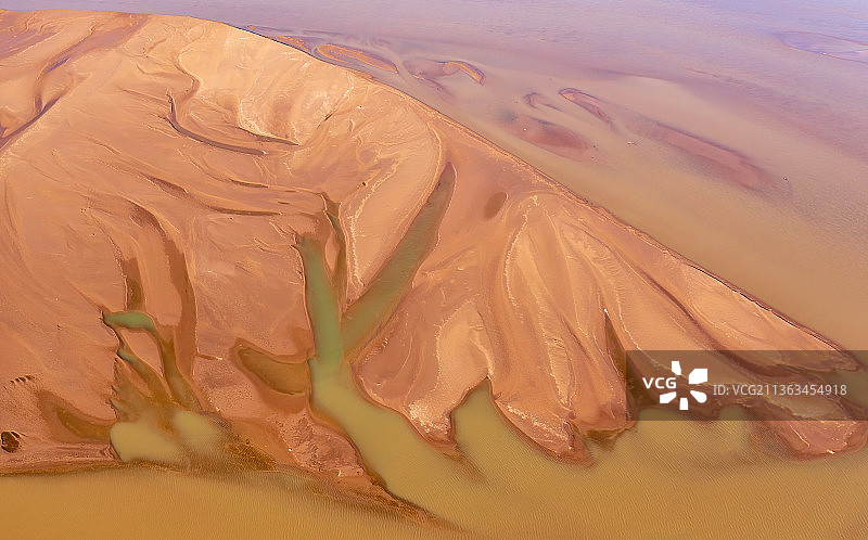 大河上下，黄河，郑州，桃花峪，湿地，河滩，黄河大桥图片素材