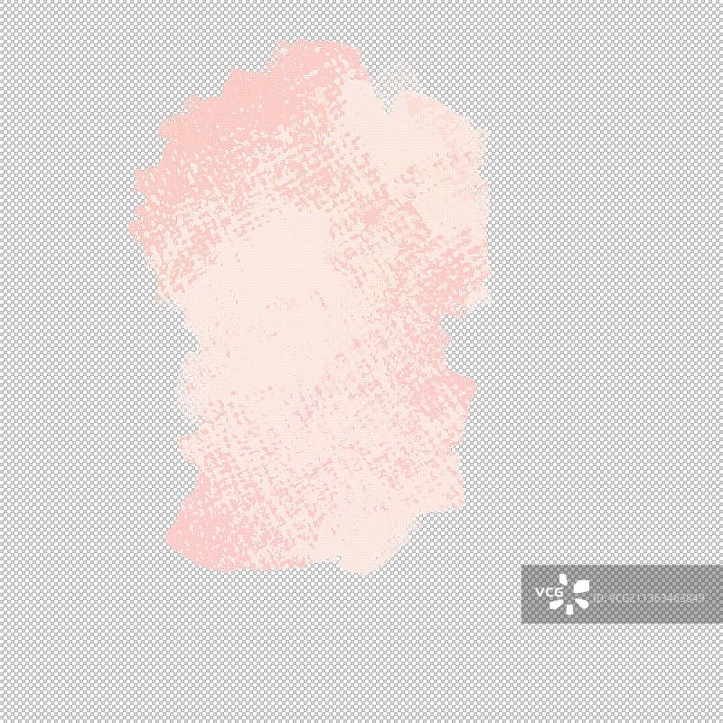 粉色撕纸复古插画小背景 氛围 装饰图片素材