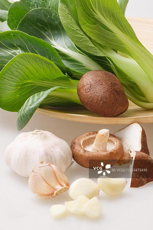 香菇油菜图片素材