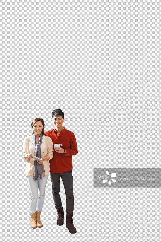 青春活力的年轻人快乐工作图片素材