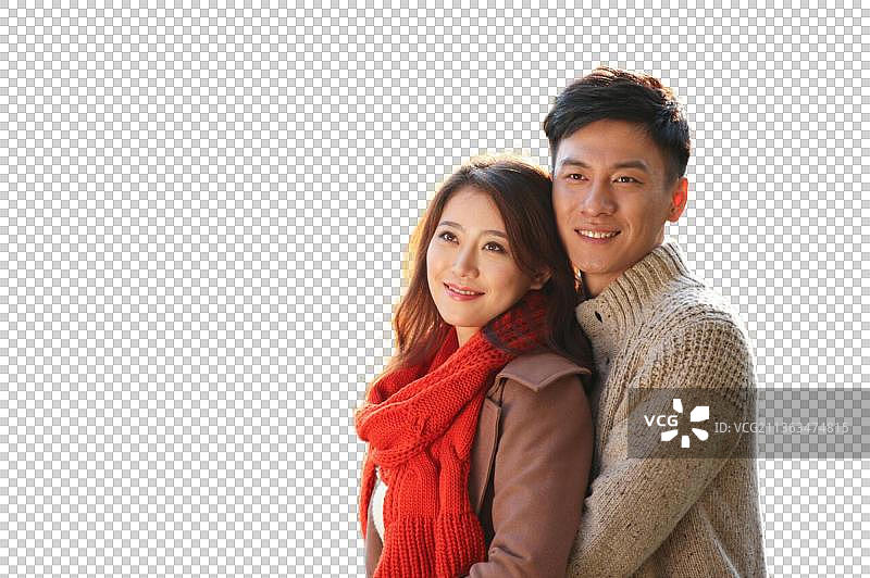 亲密的东方情图片素材