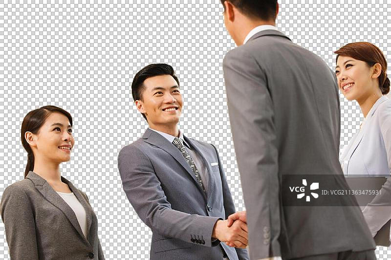 商务人士握手图片素材