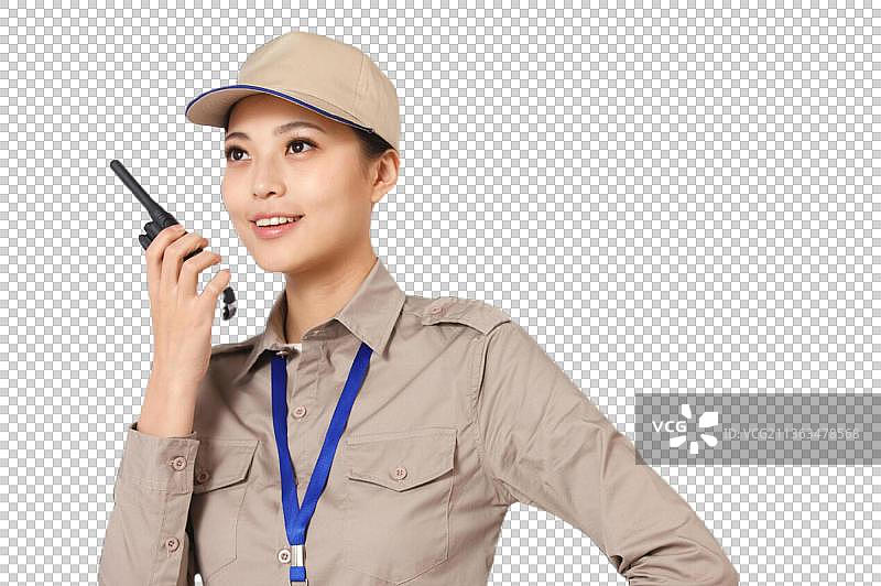 青年物流人员在工作图片素材