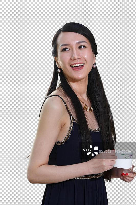 优雅的东方女人图片素材