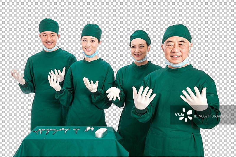 医护工作者团队图片素材