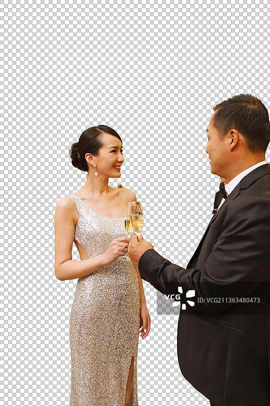 东方人聚会图片素材