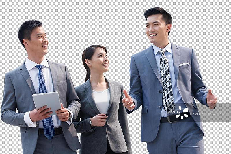 商务人士交谈图片素材