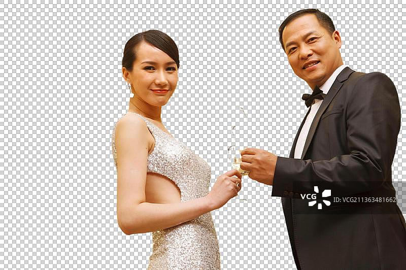 东方人聚会图片素材