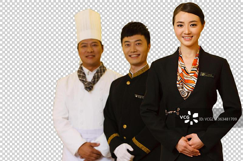 酒店服务人员图片素材