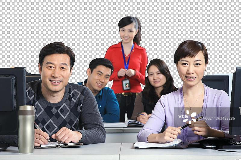东方人商务图片素材