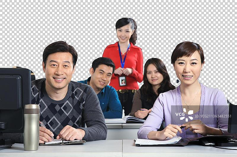 东方人商务图片素材