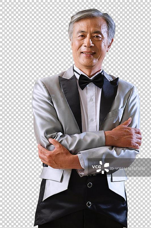 东方老年男人图片素材