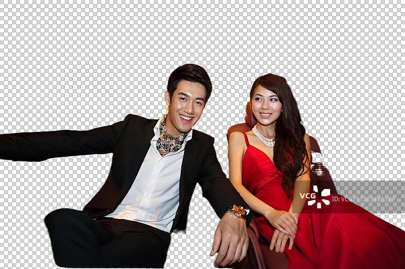 东方人奢华汽车生活图片素材