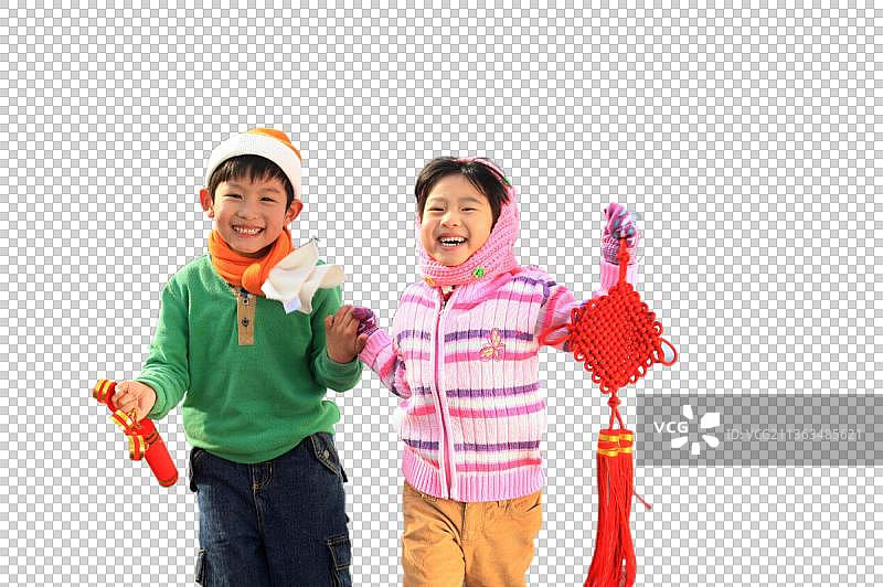 东方家庭过年图片素材