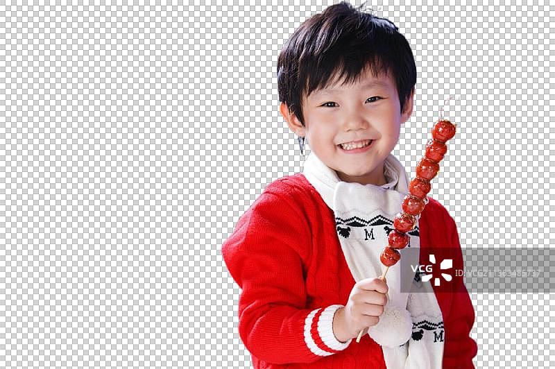 东方儿童过年图片素材