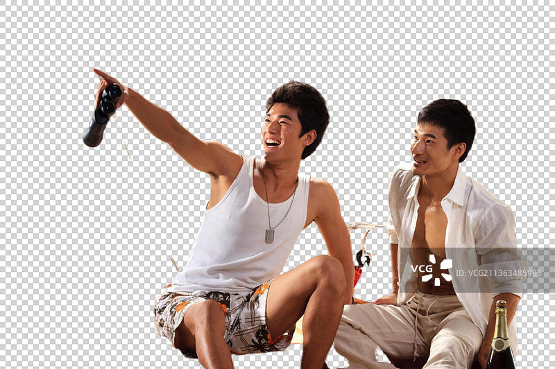 东方人航海出行图片素材