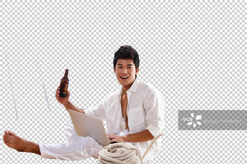 东方人航海出行图片素材