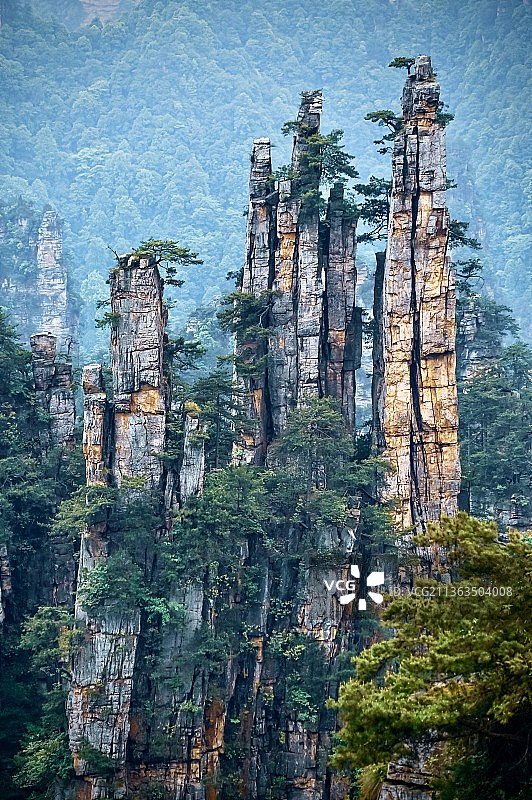 张家界御笔峰（天子山）图片素材