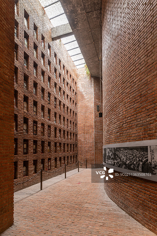 四川成都大邑建川博物馆聚落建筑结构图片素材