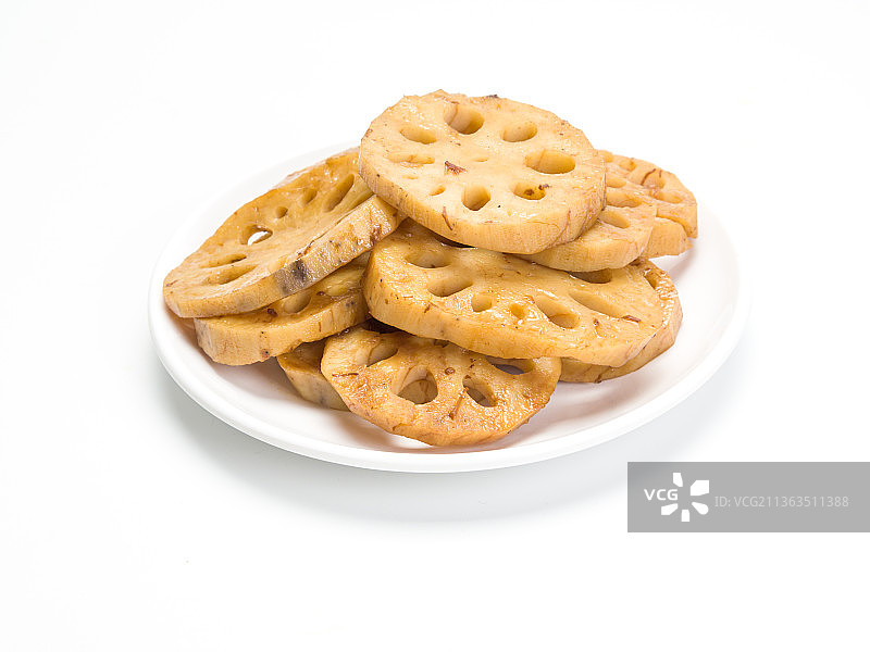 卤藕片美食卤味小吃图片素材