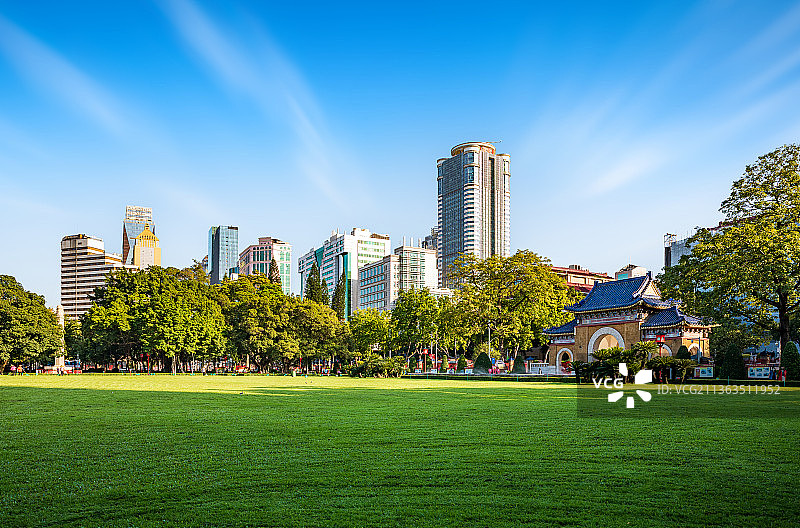 广州城市生活建筑风光图片素材