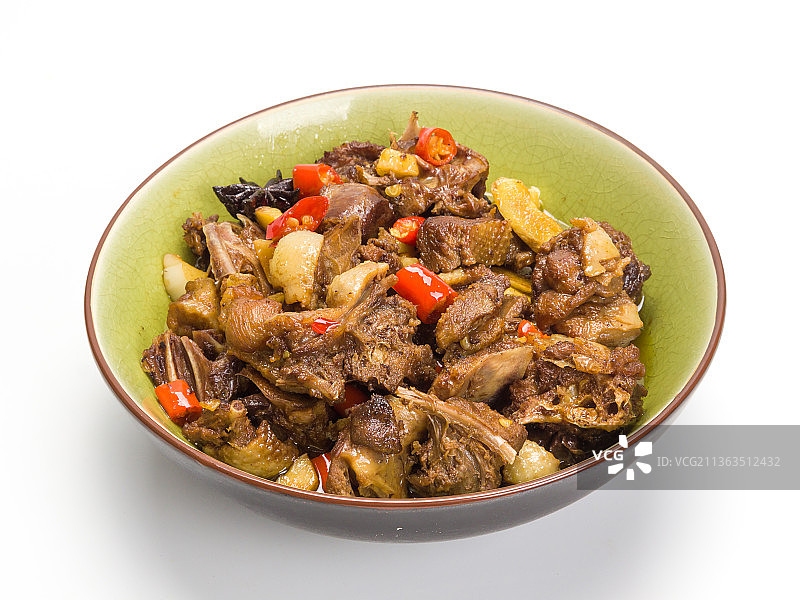 川味干锅鸭图片素材