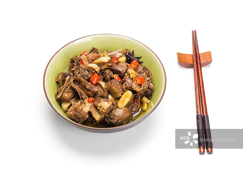 川味干锅鸭图片素材