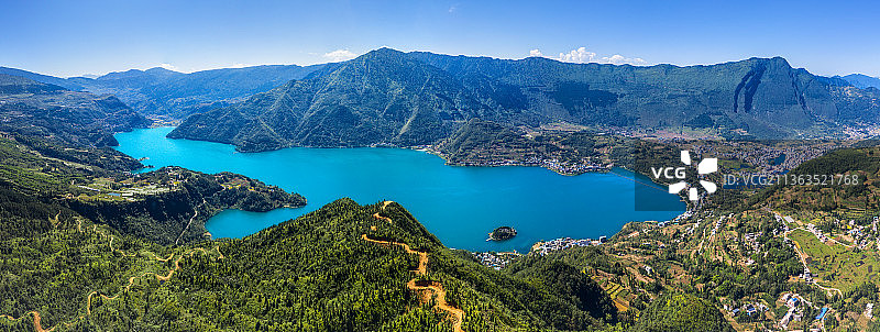 雷波县马湖图片素材