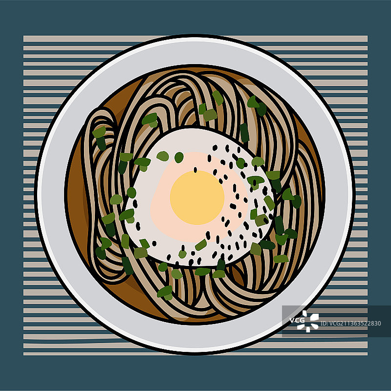 好吃的长寿面图片素材