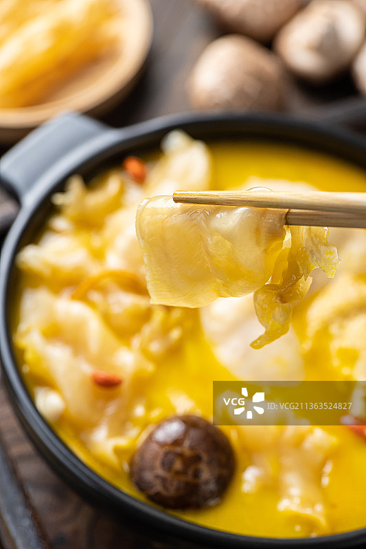 滋补炖品花胶鸡图片素材