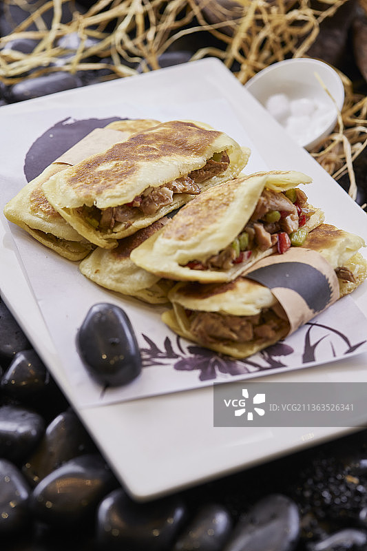 河间驴肉火烧（驴肉口袋饼）图片素材