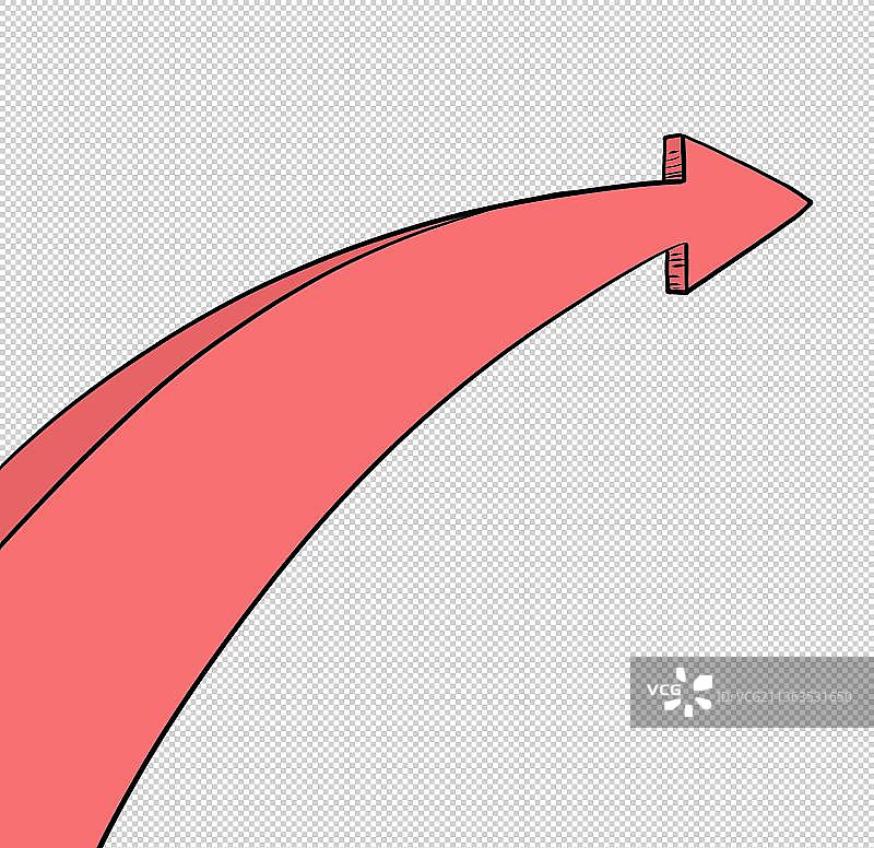 红色箭头图片素材