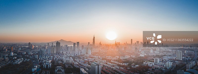 南京城市全景图片素材