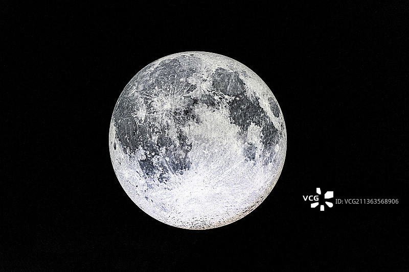 十五的圆月亮特写图片素材