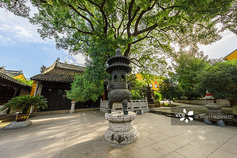 江苏苏州铜观音寺图片素材