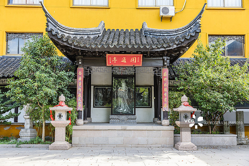 江苏苏州铜观音寺图片素材