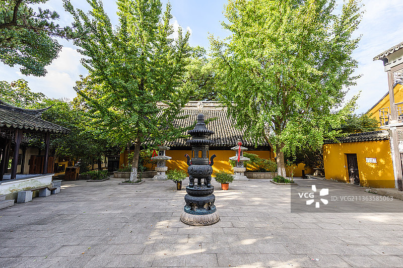 江苏苏州铜观音寺图片素材