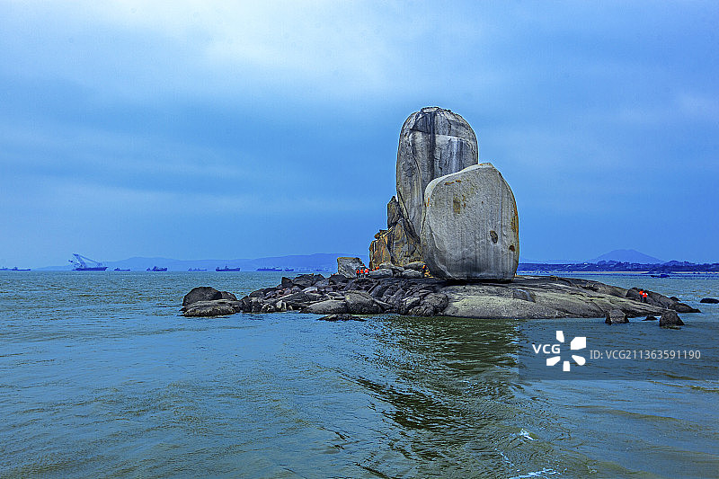 平潭石牌洋礁图片素材