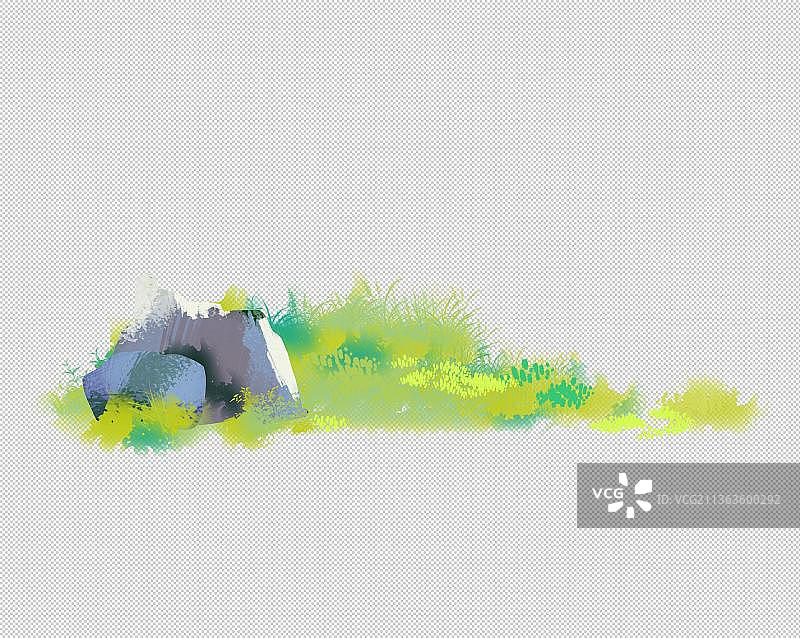 石头生态植物环保 自然景色户外风光 山水 中国风旅游环境图片素材