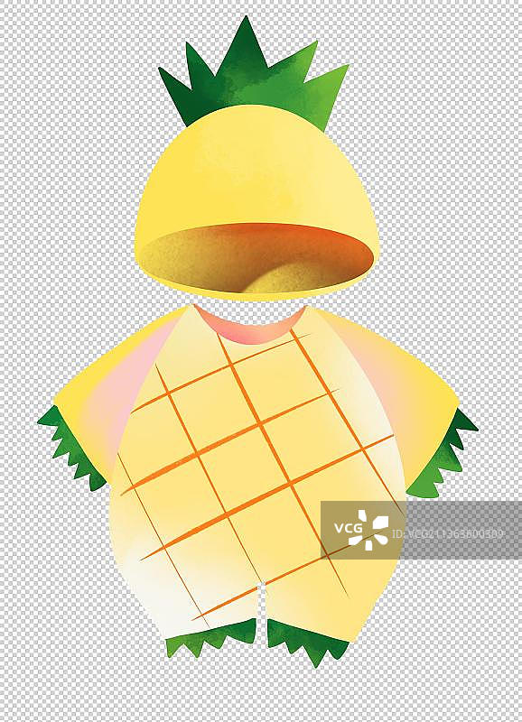 菠萝 儿童服饰 母婴用品 衣服 早教图片素材