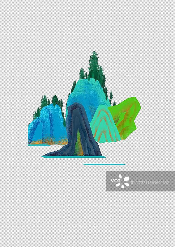 石头 山峰 自然景色户外风光 山水 中国风旅游环境图片素材