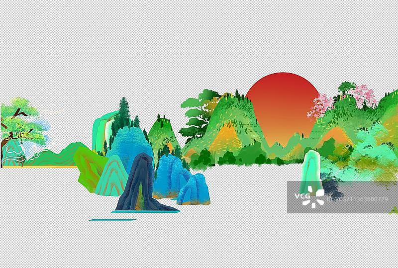 石头 山峰 自然景色户外风光 山水 中国风旅游环境图片素材