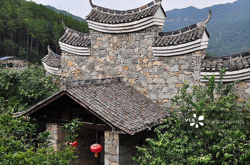 锦里沟美丽风光图片素材