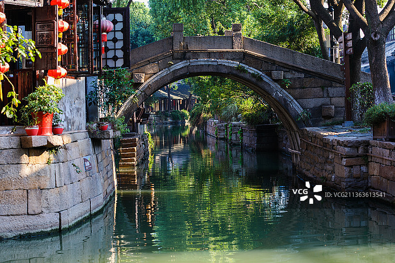 江苏苏州甪直古镇图片素材