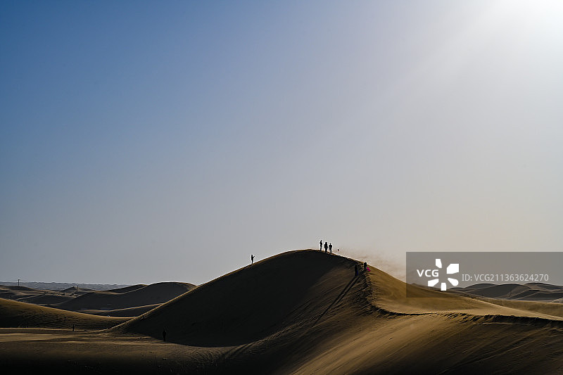 沙漠人像图片素材