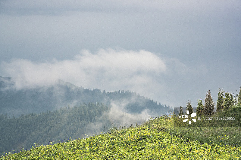 卓尔山风云图片素材